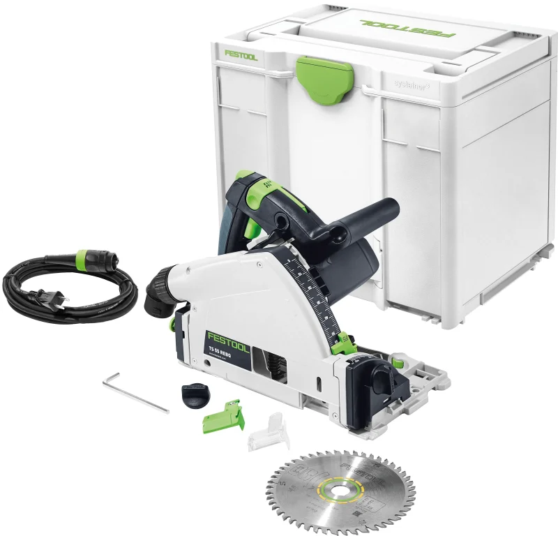 festool ts 55 req plus fs track saw with 55 track systainer scaled